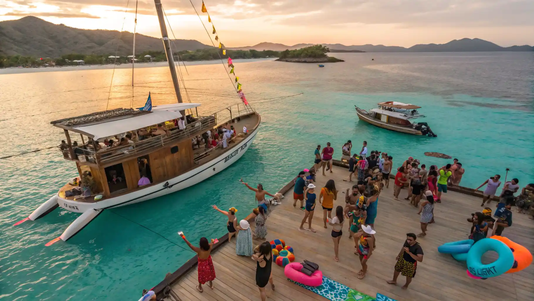 Party in Gili | Lombok Yacht