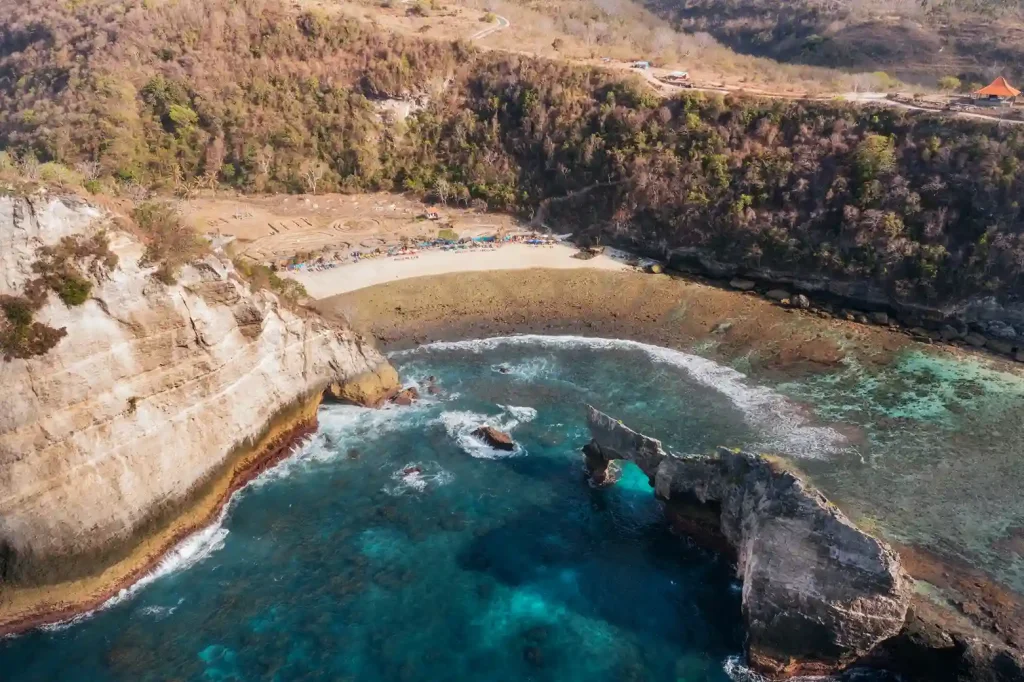 Atuh Beach and sea stacks, Nusa Penida