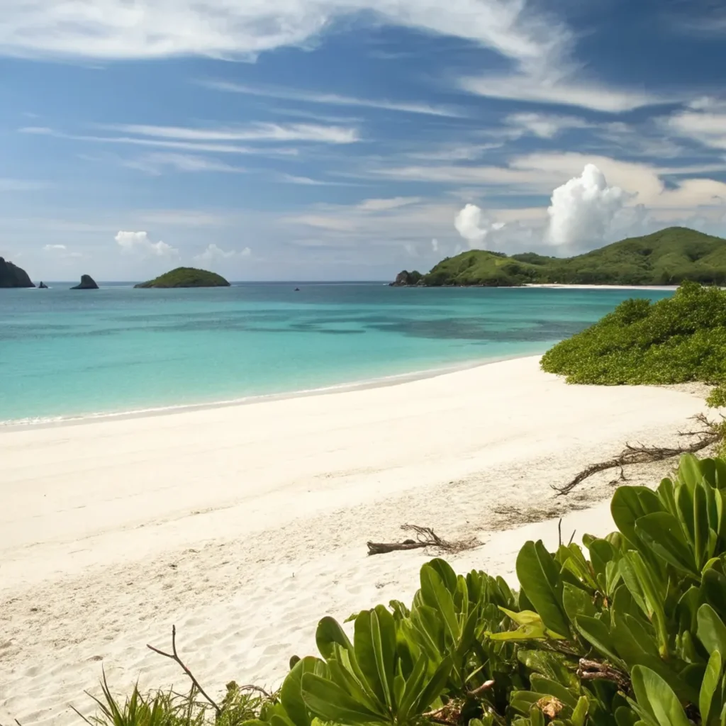 Tanjung Aan beach, South Lombok