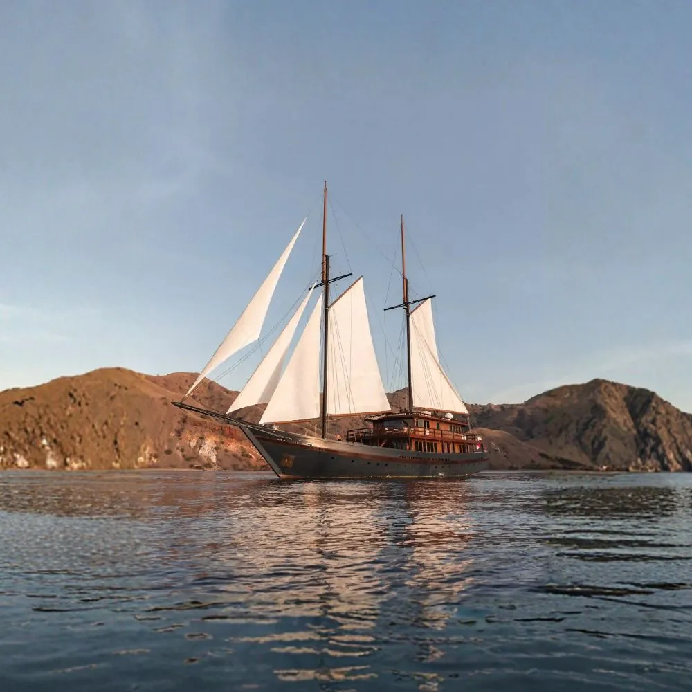 Exterior of the phinisi Vela