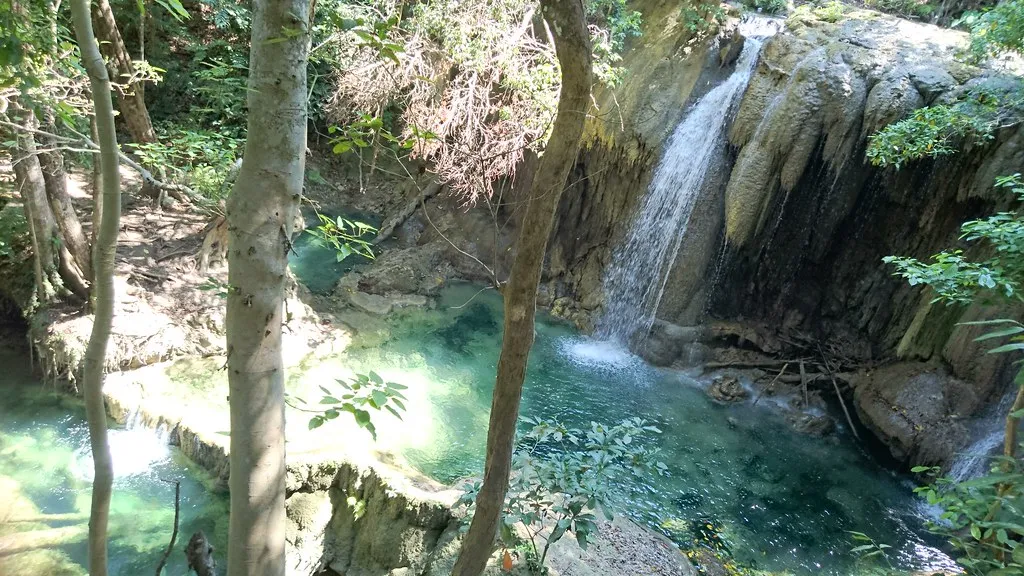 Mata Jitu waterfall on Moyo Island, Sumbawa